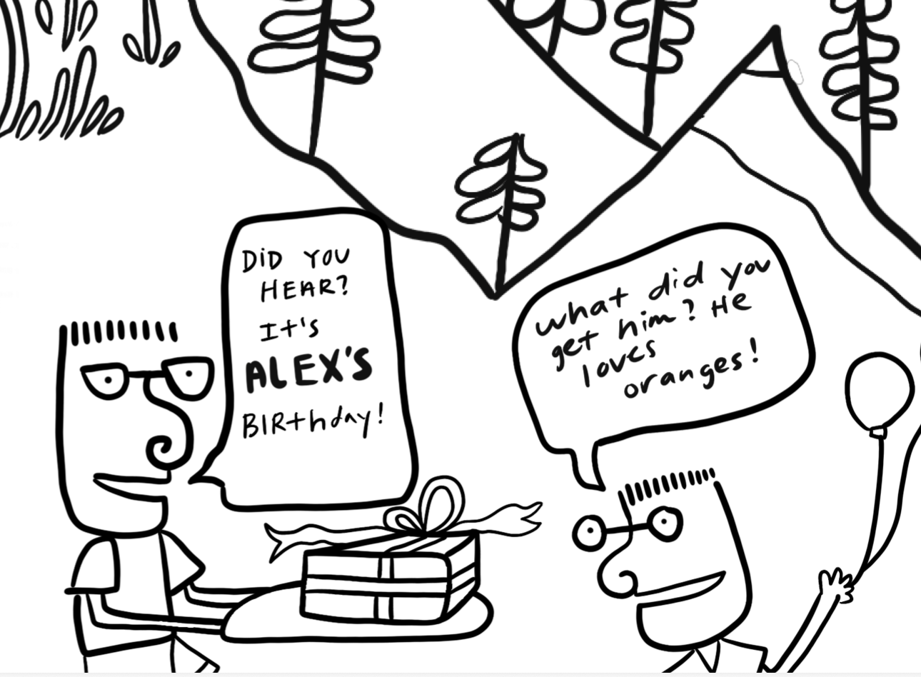 🎉 Birthday Custom Doodle